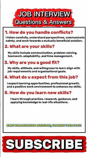 Interview Questions & Answers u should know