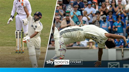Rishabh Pant: 'Great entertainer' lights up England-India with sixes, somersault and 'falling paddle' in superb century