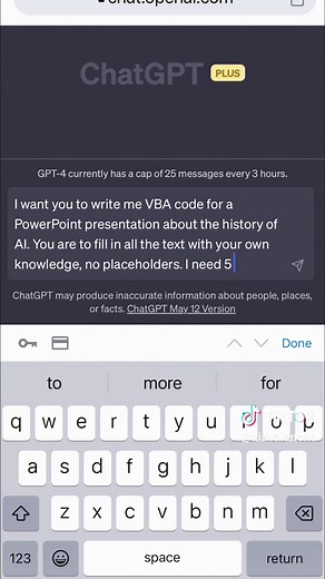 Creating a History of AI PowerPoint with ChatGPT