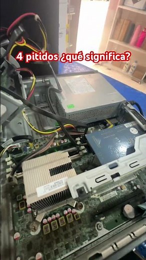 4 beeps on an HP PC indicate a problem with damaged hardware (motherboard or processor). Is there...