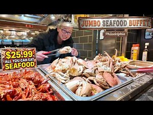 Philadelphia's $25.99 All-You-Can-Eat Seafood Buffet! Too Cheap to Be Real?