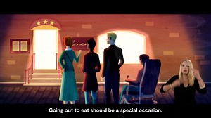 (BSL and music version) Accessibility vs Inclusion by Celebrating Disability