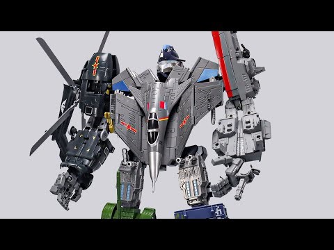 Every one can transforme！WEISHIP military combiner transformation.