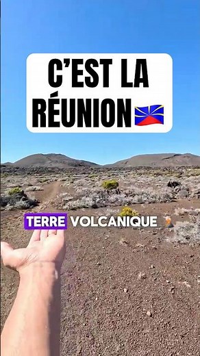 La Plaine des Sables: A Unique Lunar Landscape in Reunion Island 🌋🇷🇪 #hiking