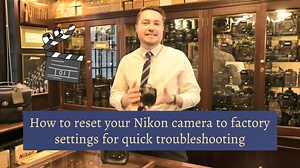Konstantin, Grays' technical advisor, explains how to reset your Nikon camera to default settings. In the video: Nikon Z7 Nikon D810 | Grays of Westminster