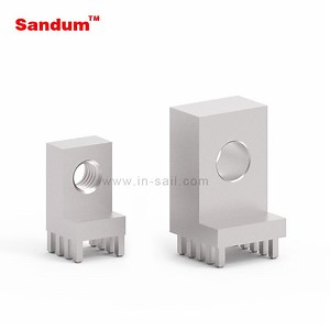 [Hot Item] Press-Fit PCB Connector with Internal Thread and Circumference Pin-Plate