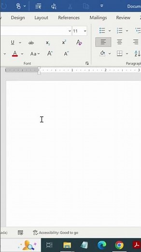 Microsoft 365 Word Insertion Point #shorts