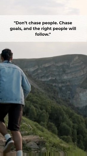 ✨ Don’t chase people. Chase goals, and the right people will follow. Stay focused, stay hungry, and the right energy will always find you.  #Motivation #StayMotivated #ChaseGoals #SuccessMindset #GoalGetter #DreamBig #FocusOnGoals #ViralReels #ReelMotivation #InstaQuotes #InspirationDaily #PositiveVibesOnly #MindsetMatters #LifeLessons #ForYou #FYP #ExplorePage #ReelItFeelIt #InspireOthers #PersonalGrowth | Random Quotes | Facebook