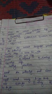 I. Choose the correct question tag:Yaksha was pleased with him... | Filo