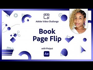 Book Page Flip | Video Animation Challenge