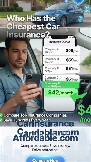 Compare Car Insurance & Save Hundreds Every Year! 💵🚙