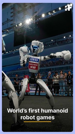 Watch the chaos unfold as cutting-edge humanoids stumble, tumble, and compete in the first-ever World Humanoid Robot Games. Innovation meets hilarity—who will stand tall? | Indiatimes