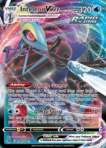 Rapid Strike Inteleon VMAX - PokemonCard