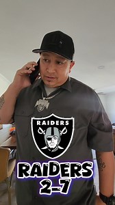 Raiders 2 - 7 #raidernation #raiders #comedy #raidersfans #raidernation #themcraidershow #lasvegasraiders #comedy Hat by @hotheadz_us | Mario Carabez