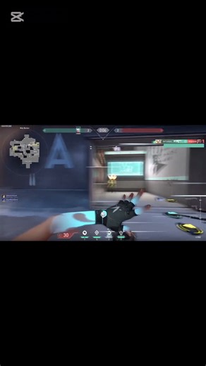 Jett's ult is OP #jett #valorant #jettult #onetap