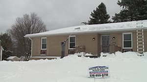 Heavy snow can lead to roof problems