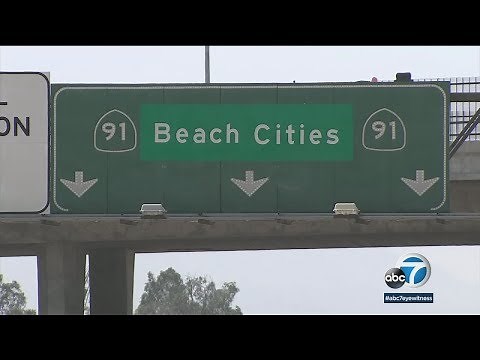 Do 'beach cities' freeway signs in Inland Empire actually lead to the beach? | ABC7
