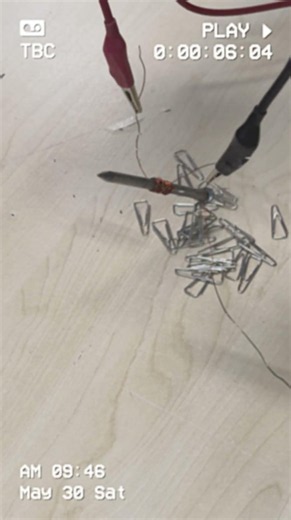 Grade 7 Experiment - Making electromagnets