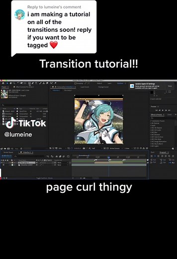 Replying to @lumeine transition tutorial from my last video! #aftereffects #transitionidea #ensemblestars