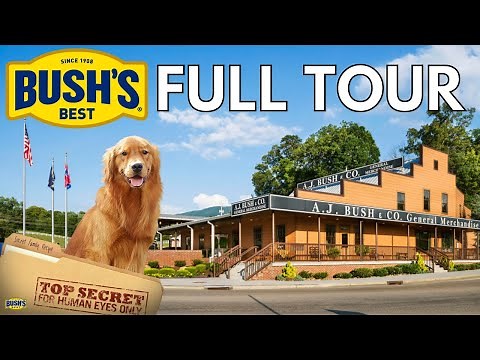 Bush's Beans Visitor Center Cafe & FREE Museum FULL TOUR