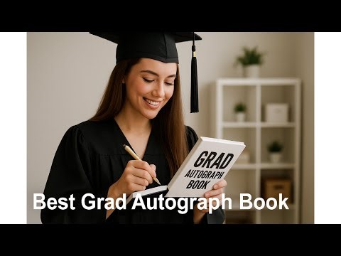 📘 Graduation Guest Book 2025 Blue Graduation Decorations Class | Best Grad Autograph Book 📘
