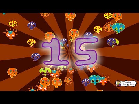 15 Minute Decorative Sugar Skull Timer | Day of the Dead Classroom Countdown (No Ads)