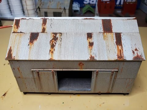 Painting Rust. Start to Finish Tutorial Using Acrylic Paints and Oil Paints.