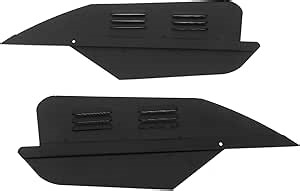 OMAC Car Ventilation Window Air Vent for RAM ProMaster City 2015-2022 Black