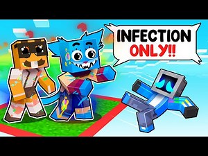Locked on ONE CHUNK with GUMBALL INFECTION JOY in Minecraft!