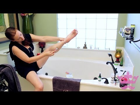 Sharp Ladies Shaving: How to Shave legs, ankles and knees safely with a Safety Razor.