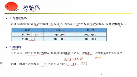 第1章 计算机系统知识02-校验码