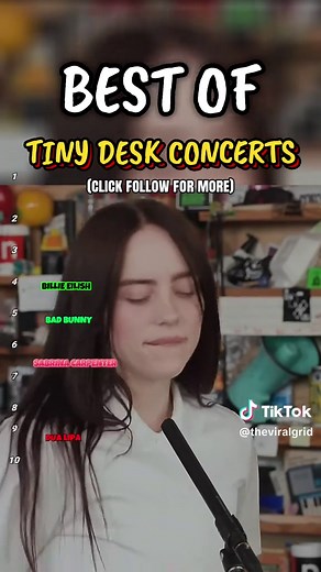 Top 10 Tiny Desk Concert Performances at NPR Music