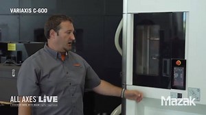 2.8K views · 57 reactions | Our new VARIAXIS C-600 5-axis Vertical Machining Center with MAZATROL SmoothAi CNC adds innovative ease of use to every process. Applications Engineer Ryan Fosnaugh walks through the capabilities of this new machine in this demo from our recent #AllAxesLIVE online event. https://bit.ly/32hgEmg | Mazak North America | Facebook