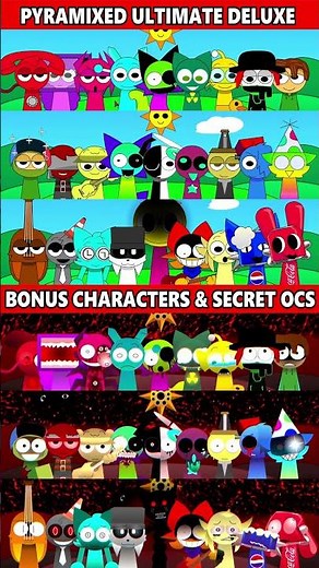 Pyramixed Ultimate Deluxe UPDATE NEW BONUS Characters & SECRET OCS (NEW MOD)