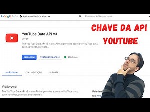 DICA 1 - COMO OBTER A CHAVE DA API DO YOUTUBE.