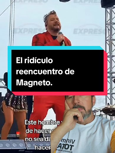 El ridículo reencuentro de Magneto y su legado musical