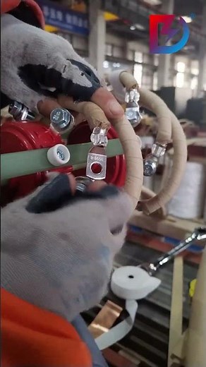 Installing the pad mounted transformer tap changer