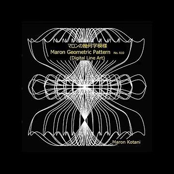 Digital Line Art /マロンの幾何学模様　Maron Geometric Pattern Video 610