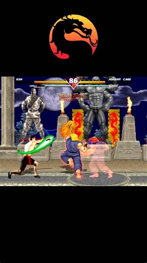 😎 JOHNNY CAGE vs KEN – Ego ou Fogo #JohnnyCage #KenMasters #MortalKombat #streetfighter