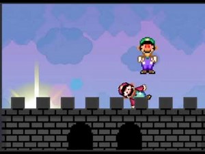 mario vs devil luigi