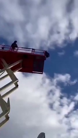 Bro was a bit late opening the parachute