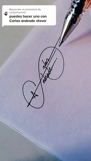 Ejemplos de firmas elegantes para el nombre Carlos