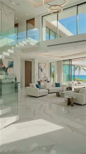 This Beach Mansion Is the Definition of Luxury! 🌊🏡 #status