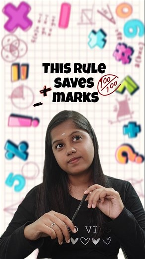 @atchaya_math on Instagram: "➕➖ Confused with signs ❓This simple rule will save your marks ‼️✨ @atchaya_math Day 6/100. Daily one Reel , One concept Learn addition & subtraction the smart way ! #MathReels #MathTrick #SignRules #MentalMath #learningreels"
