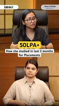 Last 2-3 months strategy for Placement/Internship season