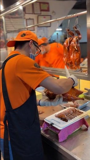 士林最強美食，台式冠軍烤鴨，金馥記脆皮烤鴨 #美食 #food
