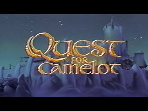 QUEST FOR CAMELOT (1998) VHS movie trailers previews [VHS Rip /Digitization] from WILD AMERICA 90s