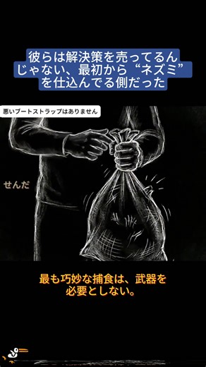彼らは解決策を売ってるんじゃない、最初から“ネズミ”を仕込んでる側だった #資本主義 #搾取構造 #恐怖マーケティング #情報商材 #自己啓発ビジネス #不安商法 #情弱ビジネス #思考停止 #洗脳 #煽り商法 #大人の教養 #人生の気づき #本質思考 #騙されない力 #知識格差 #お金の話 #リアル社会 #考えさせられる #刺さる言葉 #目を覚ませ #自分軸 #tiktok #fyp
