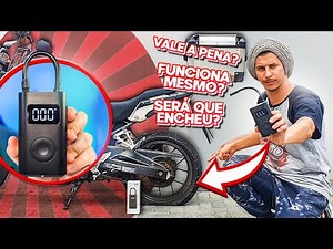 COMPRESSOR DE AR PORTÁTIL PARA PNEU VALE A PENA? TESTE PRÁTICO!