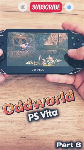 Oddworld. PS Vita gameplay 2026. Part 6. #gaming #psvita